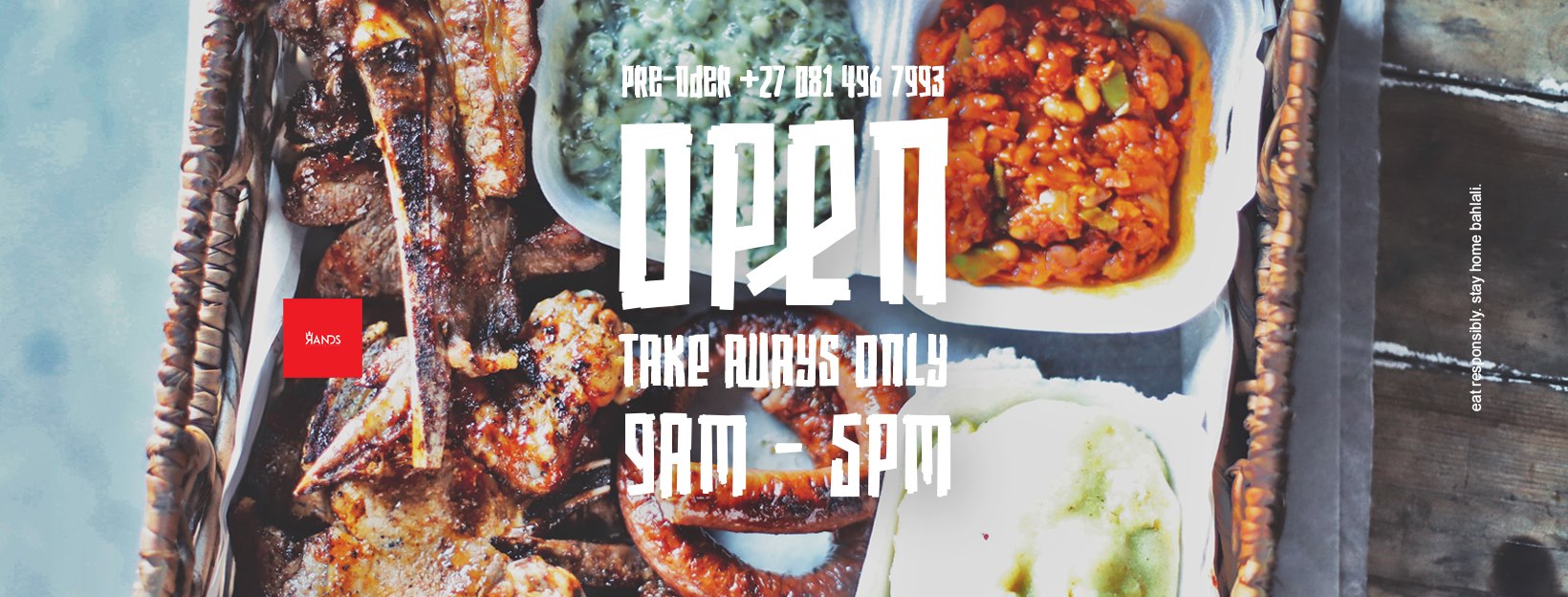 Premium braai platter at Rands